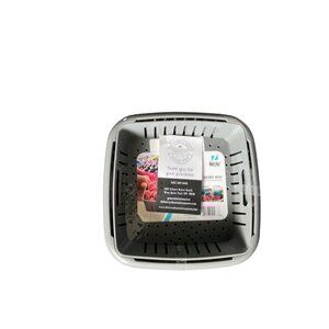 Berry Dock Stackable Produce Storage & Rinse Containers Multicolor  BPA-Free Wit